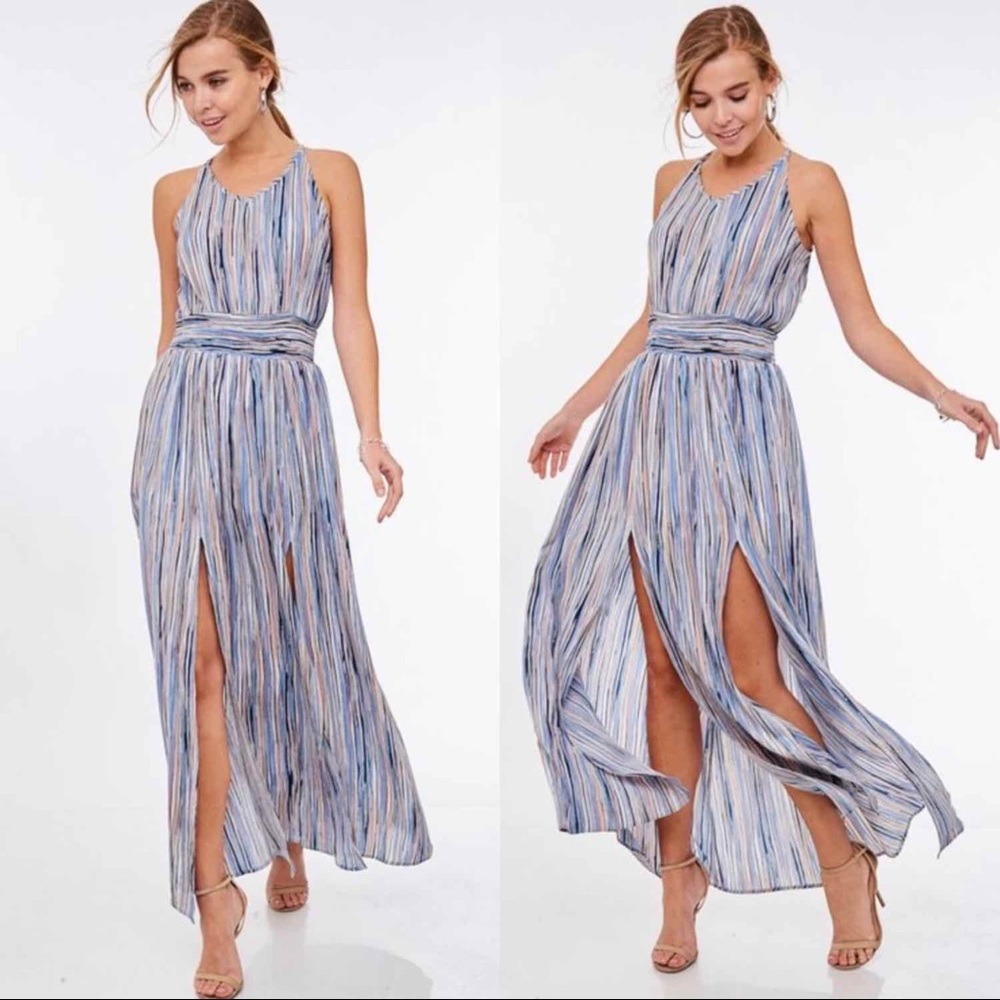 Halter Maxi Dress - Picture 3 of 4